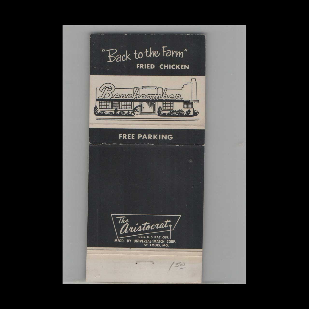 Heilmans Beachcomber Matchbook Cover Clearwater Beach FL Heilmans Beachcomber Matchbook Cover Clearwater Beach FL