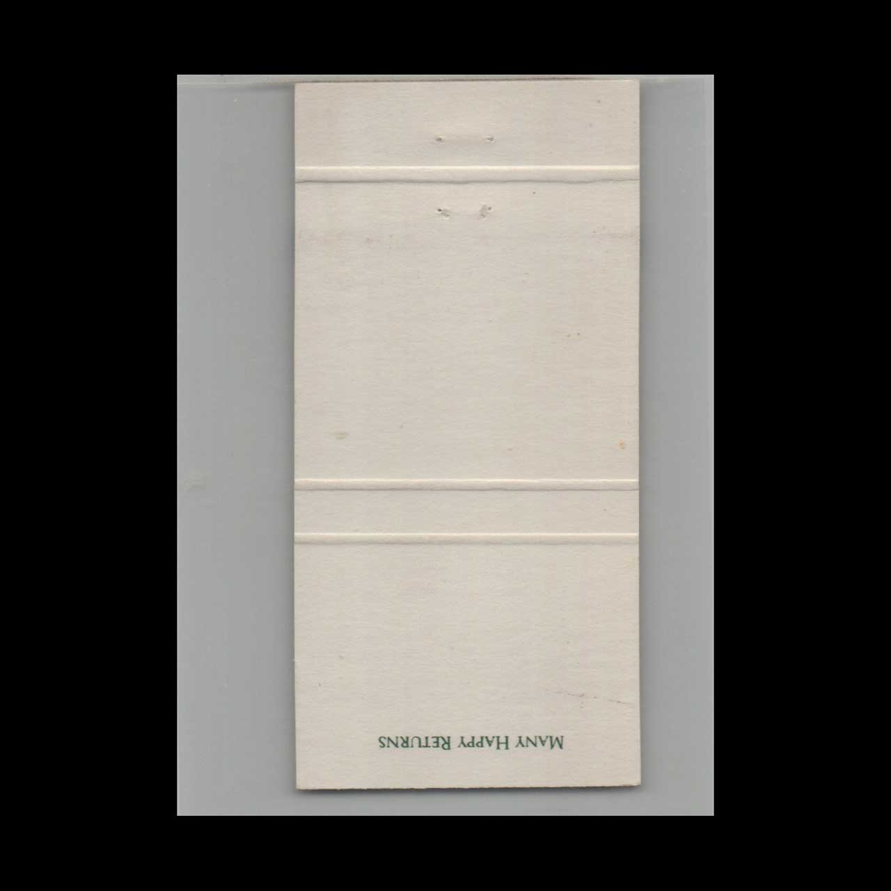 Matchbook Cover Clearwater Beach Bank Clearwater Beach FL #3 Matchbook Cover Clearwater Beach Bank Clearwater Beach FL #3