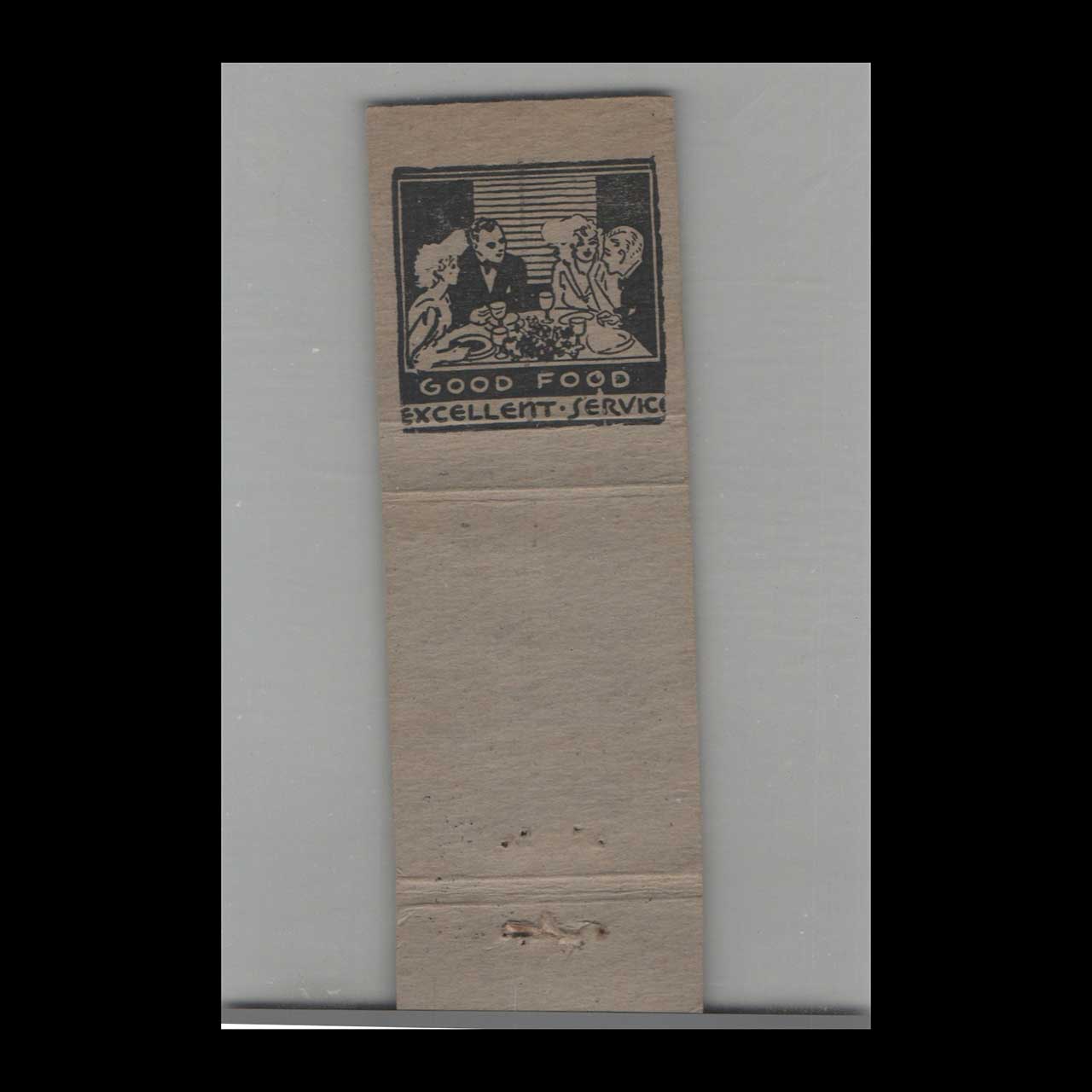 Red Lodge Tourist Park Motel Matchbook Cover Red Lodge Tourist Park Motel Matchbook Cover